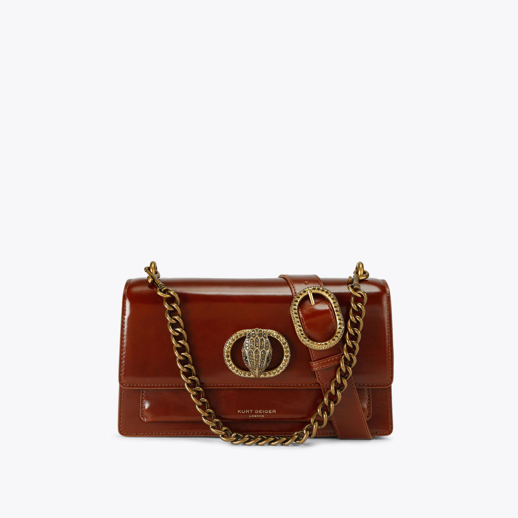 Chelsea East-West Shoulder Bag in Tan