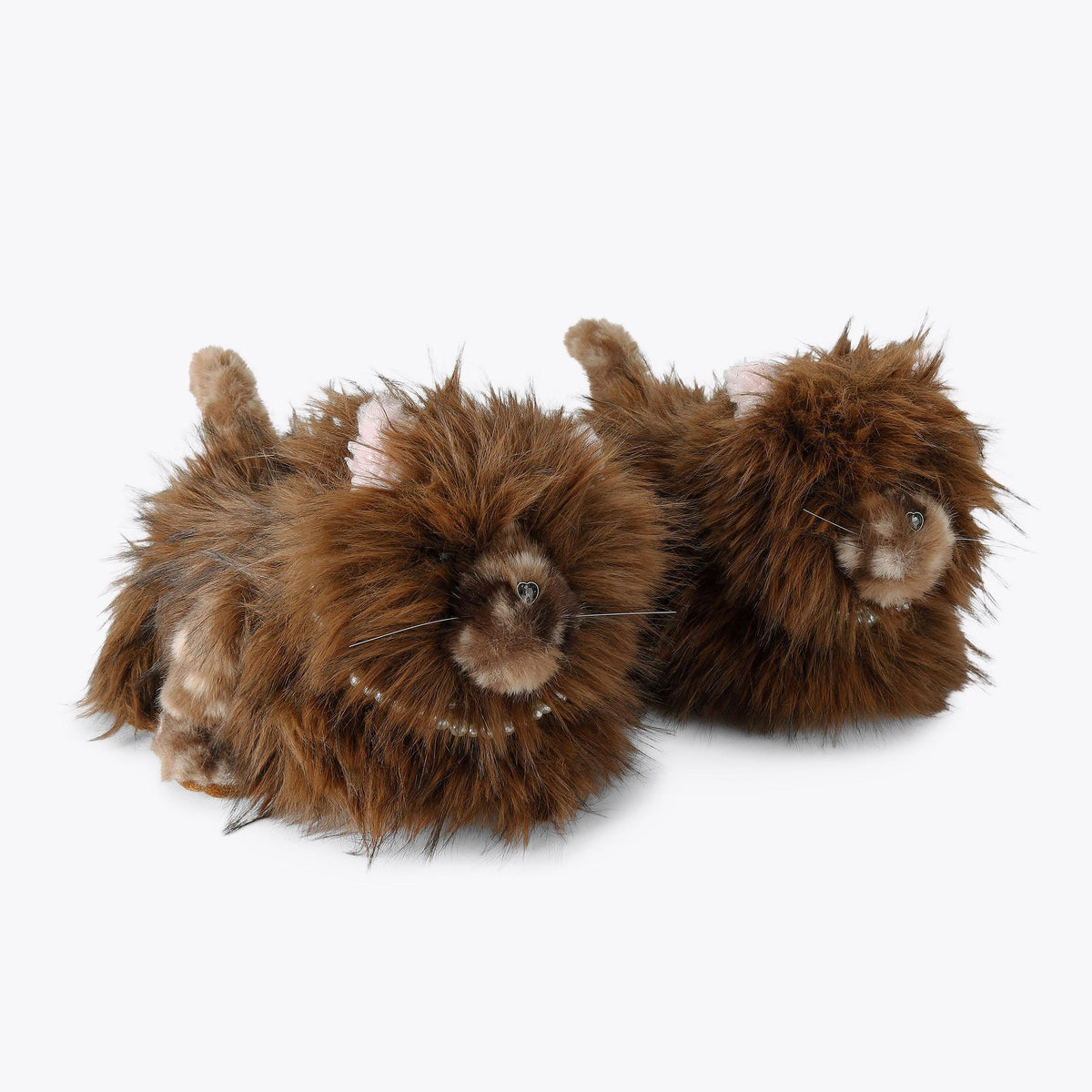 Purr Slippers in Brown