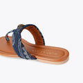 Kensington T-bar Sandal blue