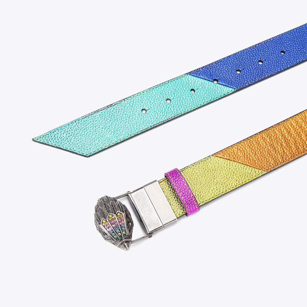 Reversible Eagle Belt multi-coloured