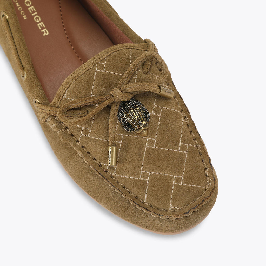 Eagle Moccasin Loafer in Tan