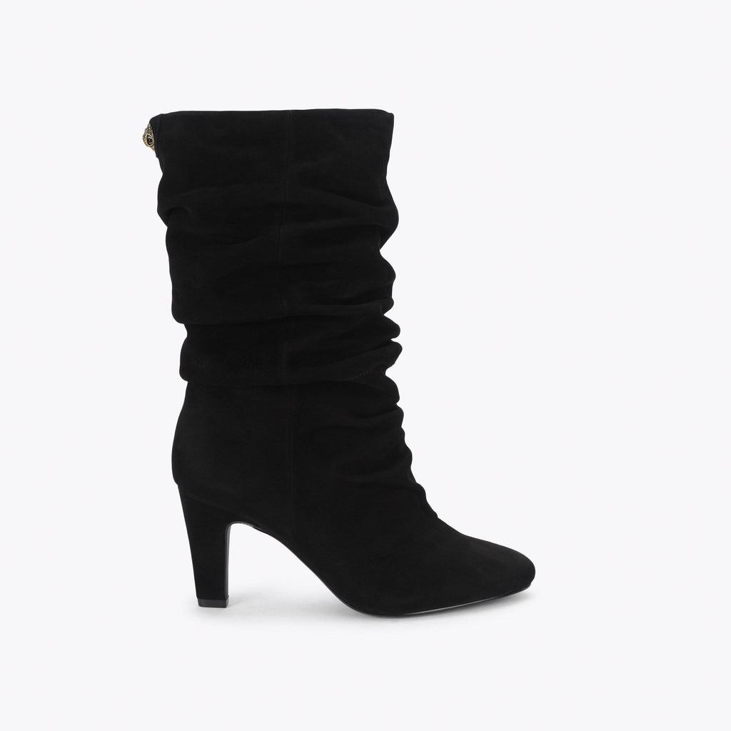 Elizabeth Slouch Boot in Black