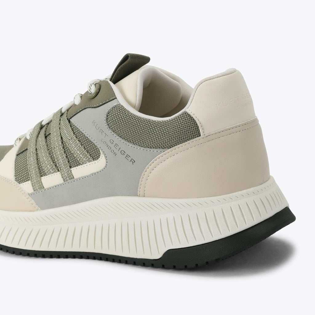 Maddox Knitted Sneaker in Grey