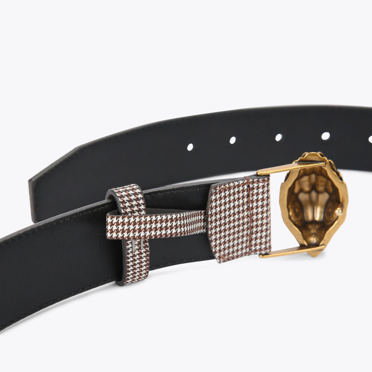 Kensington Belt in Metallic