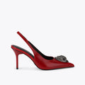 Belsize Sling Back Heel red