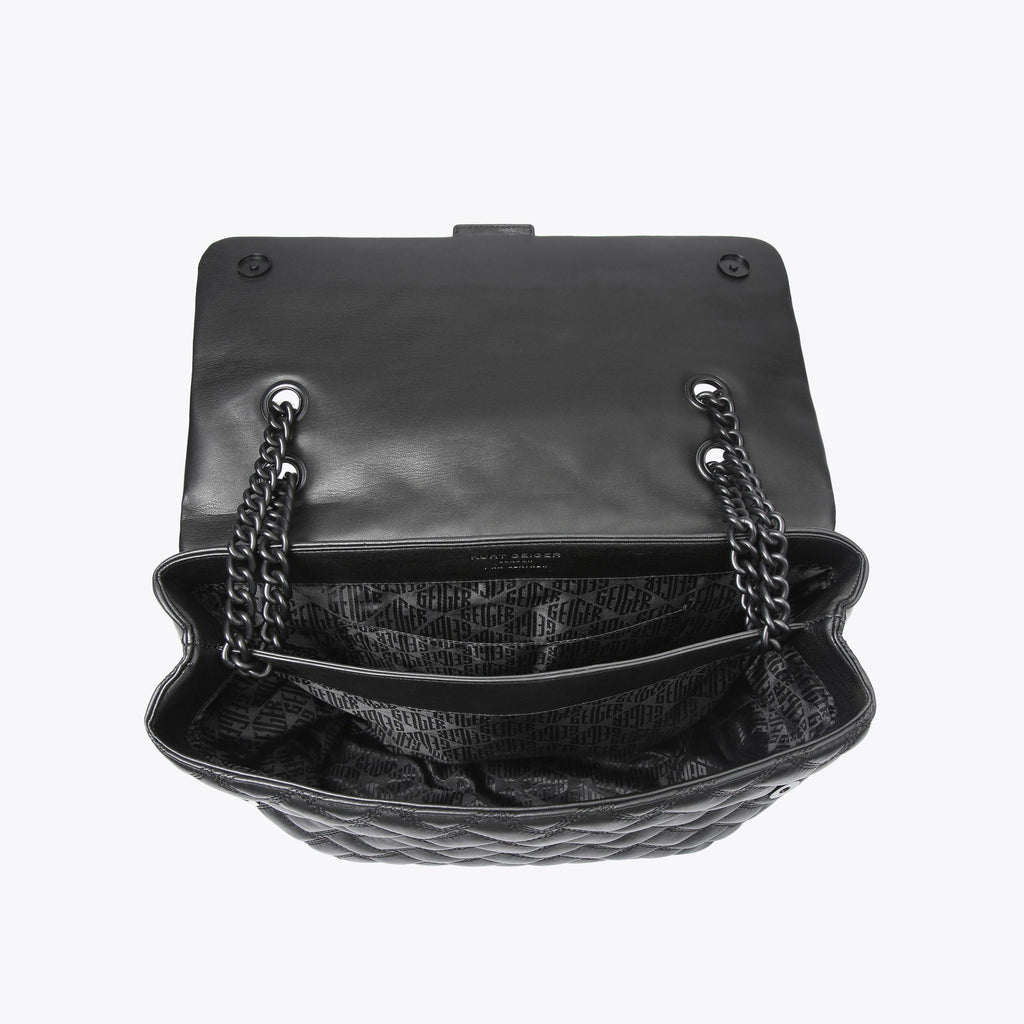 XXL Kensington Drench Shoulder Bag in Black