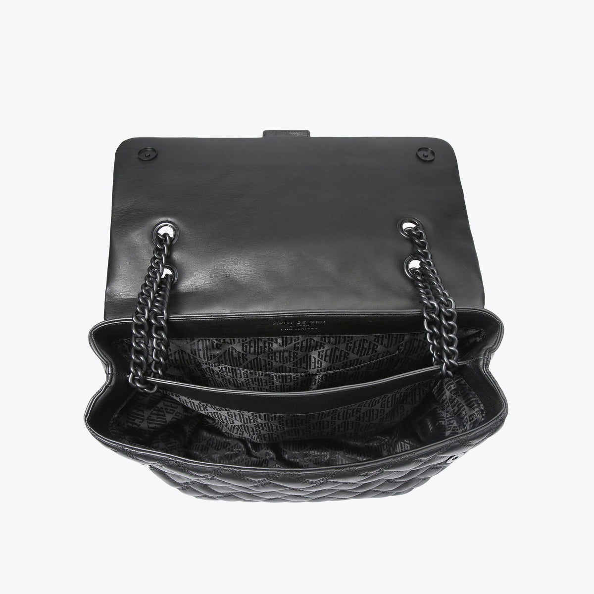 XXL Kensington Drench Shoulder Bag in Black