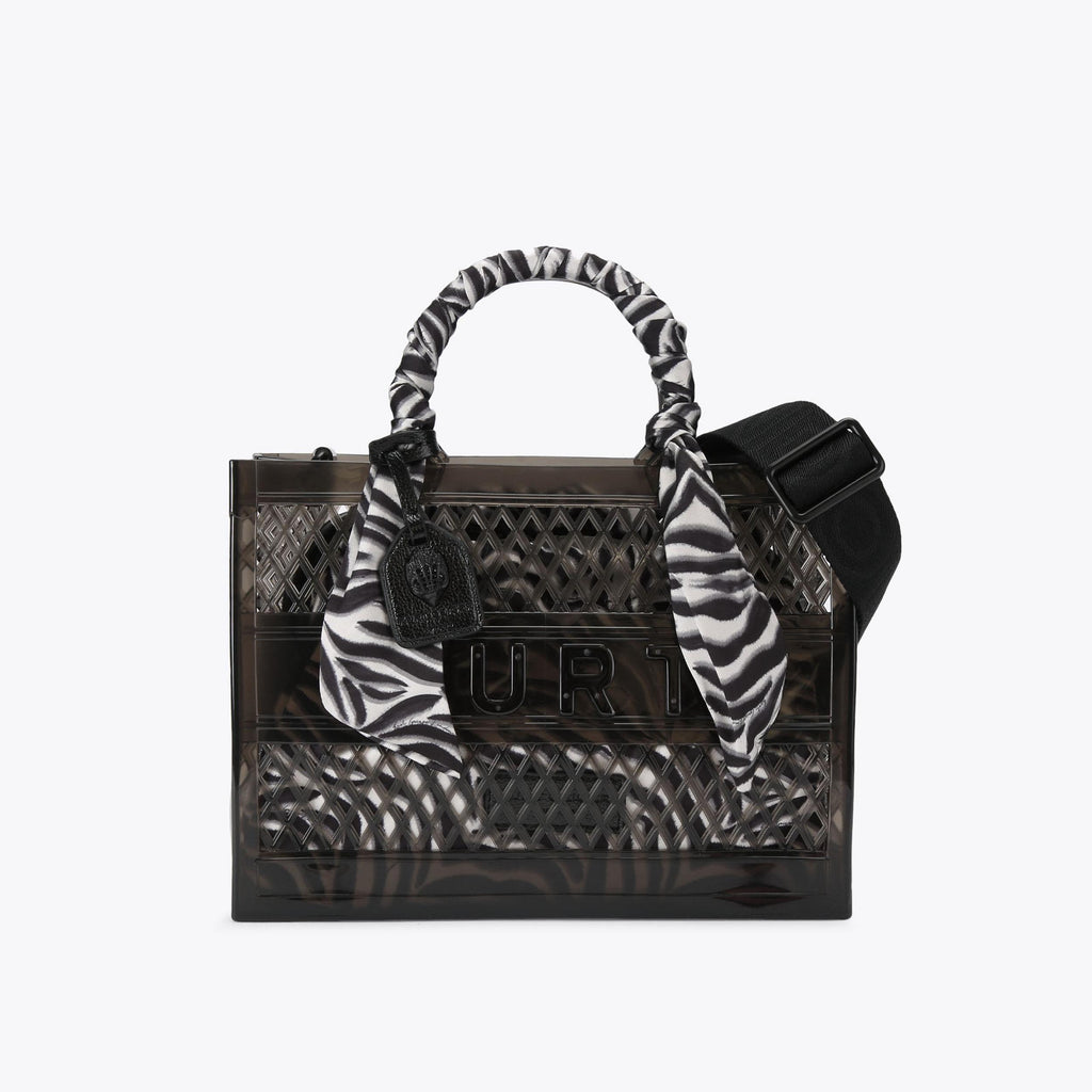 Small Jelly Tote Bag black
