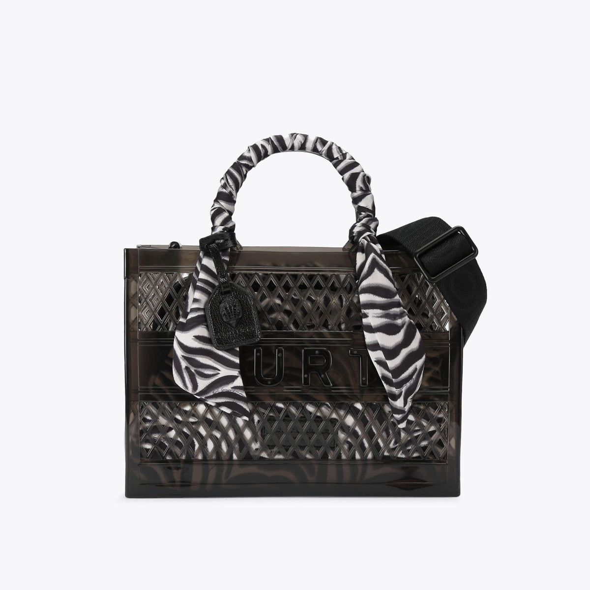 Small Jelly Tote Bag black