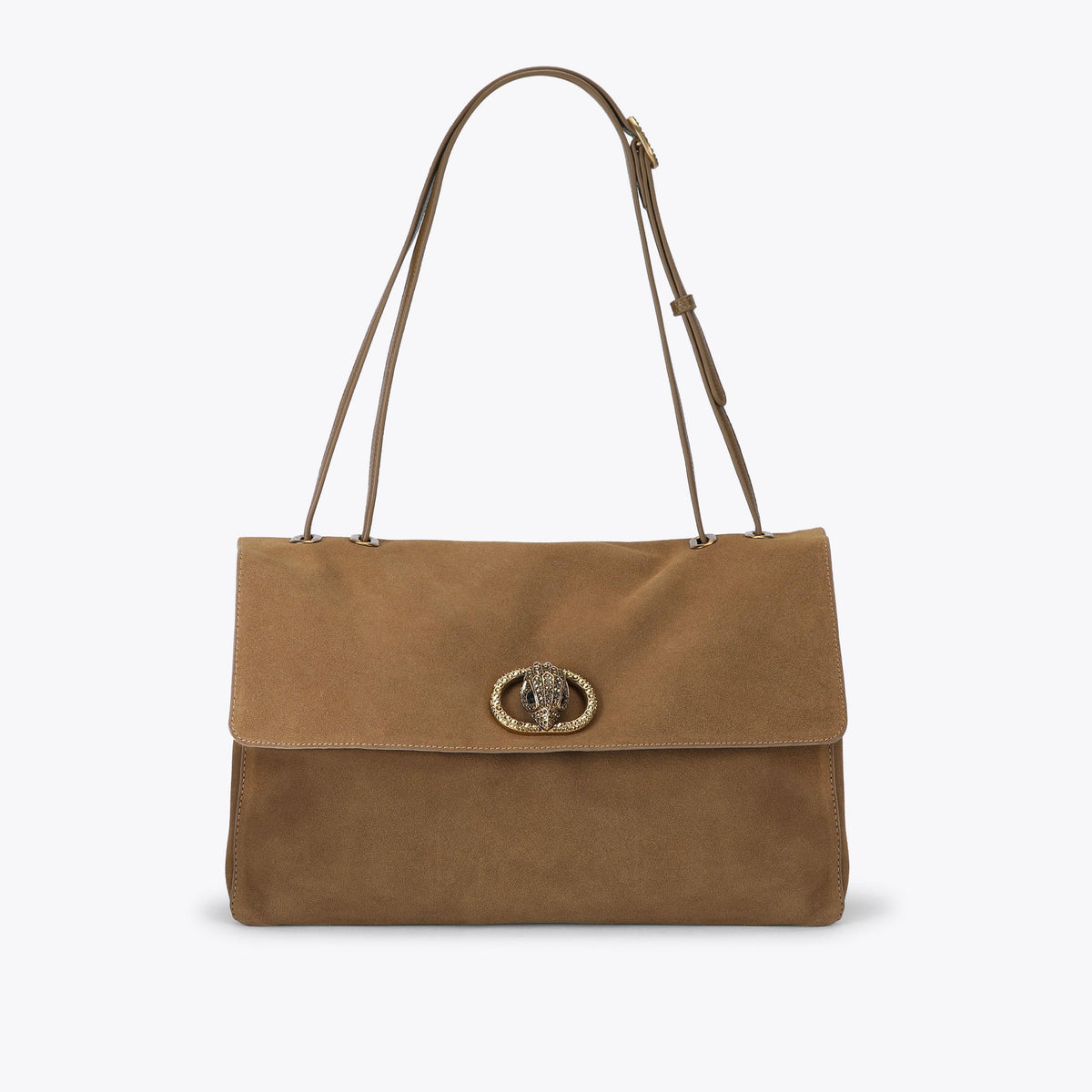 Chelsea Large Slouch Flap Bag tan