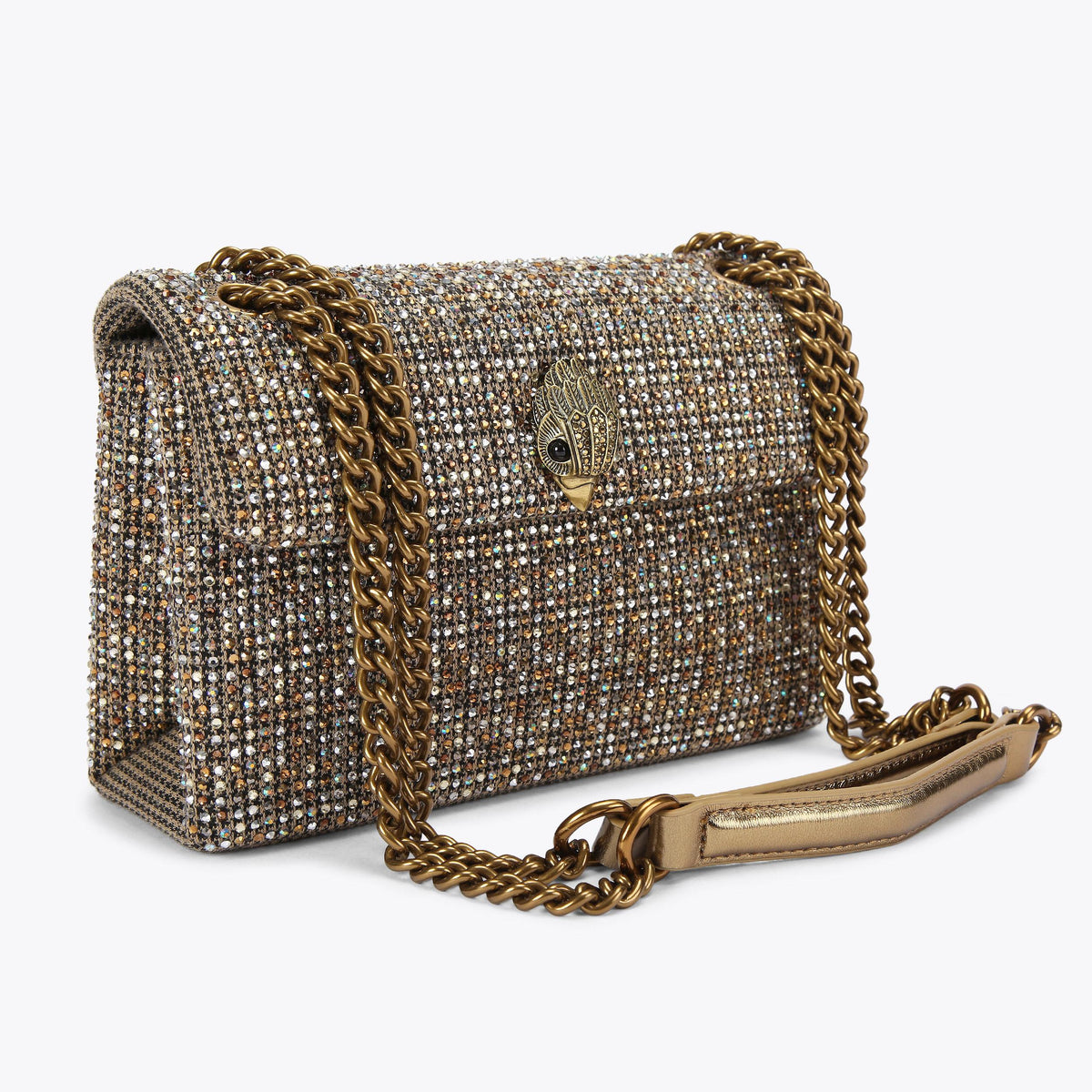 Medium Fabric Kensington Bag beige
