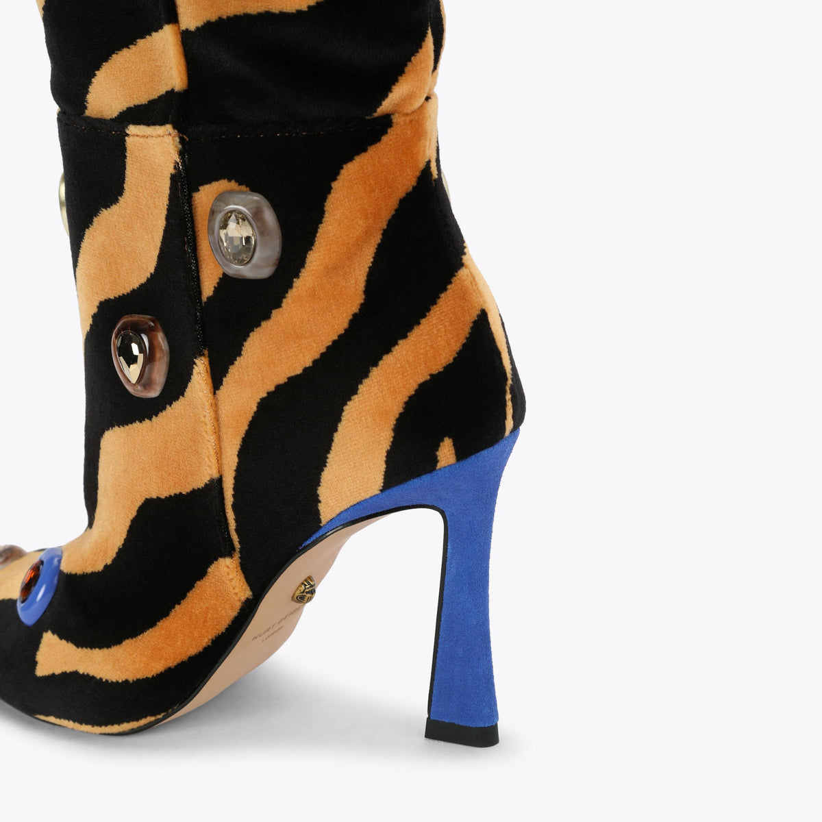 Annabel Loulou Knee Boot in Multi Colour