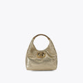 Chelsea Small Slouch Hobo Bag metallics