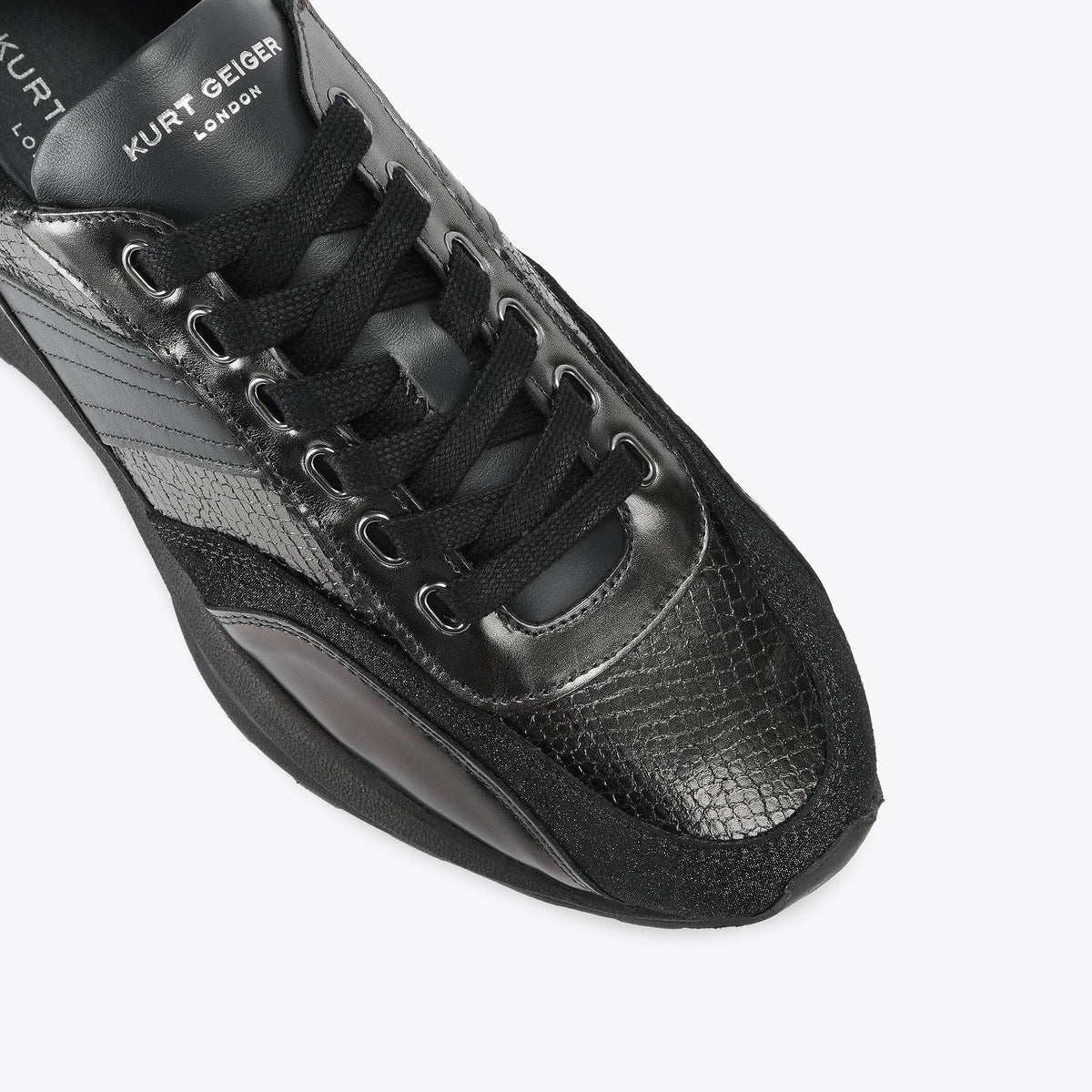 Gaspar Trainer Sneaker in Black