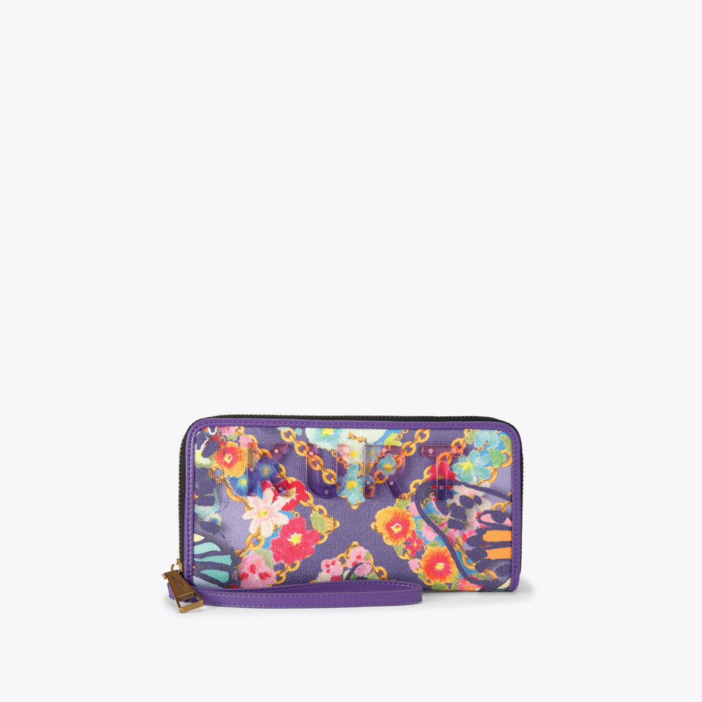 Kurt Zip Around Wallet purple