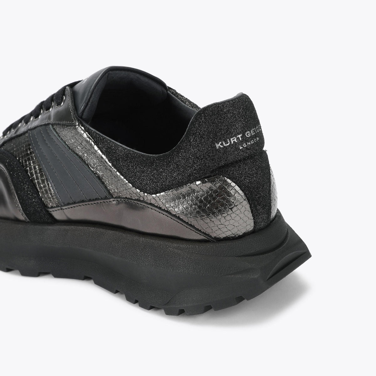 Gaspar Trainer Sneaker in Black