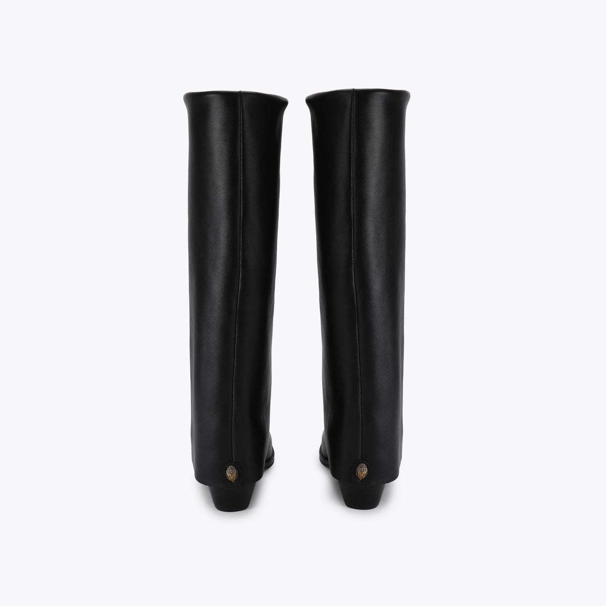 Chiltern Folded Boot in Black Leather