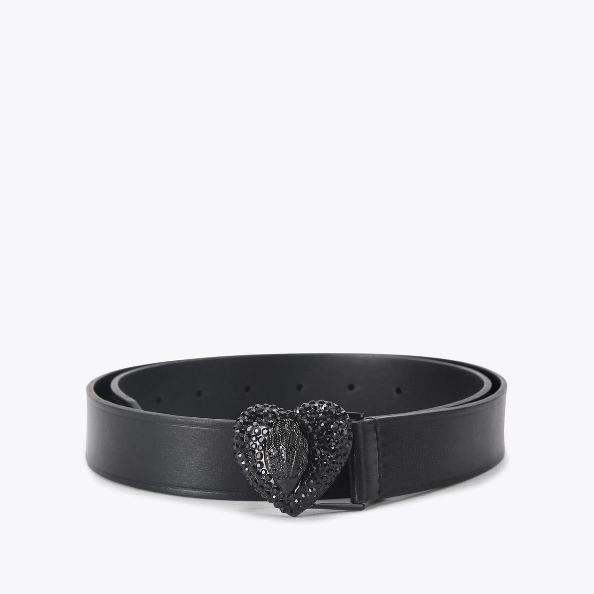 Eagle Heart 30 Belt in Black Leather