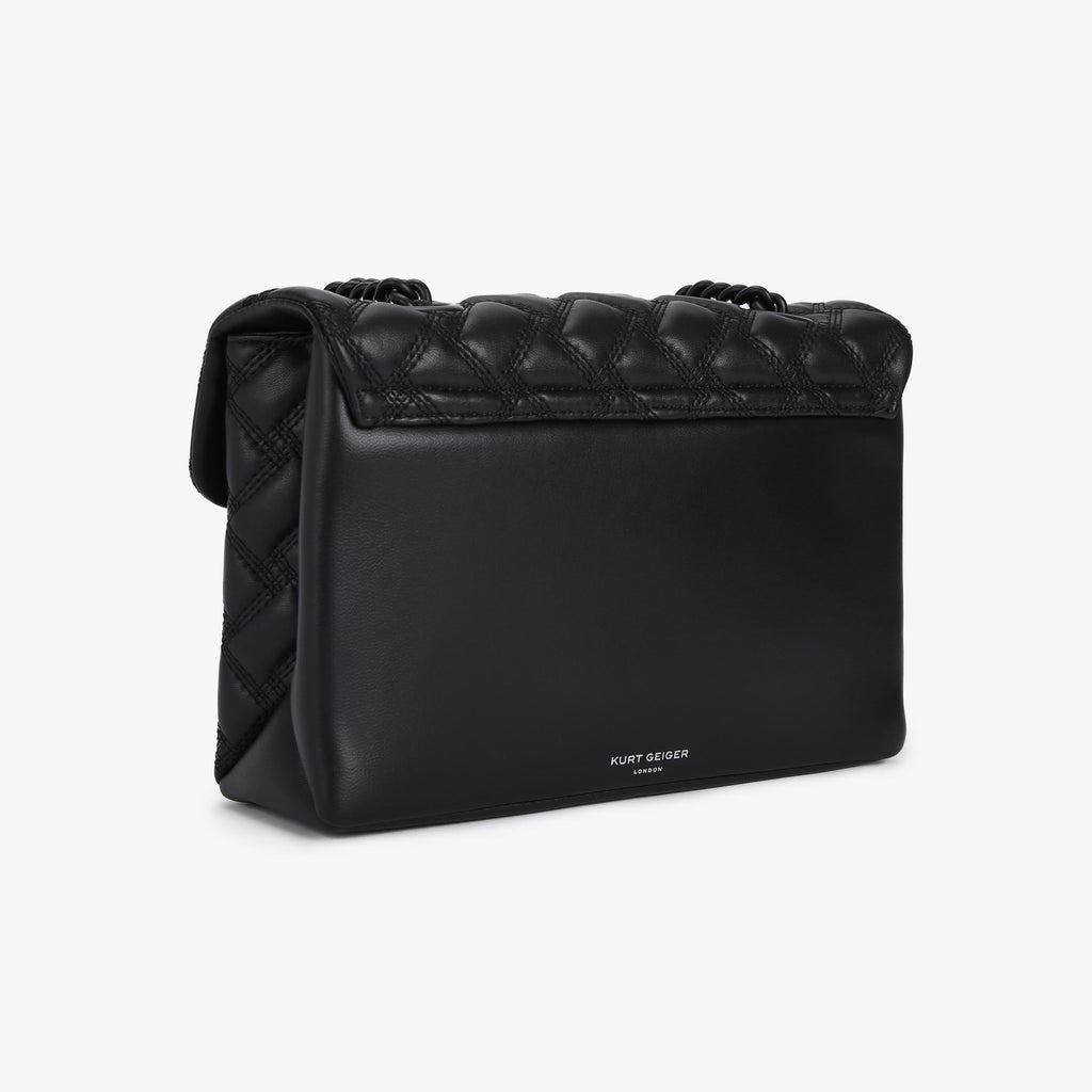 Kensington Drench Shoulder Bag in Black