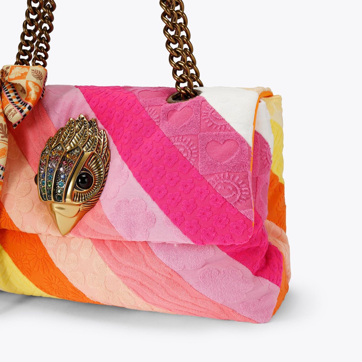 Macro Kensington Shoulder Bag in Multicolour