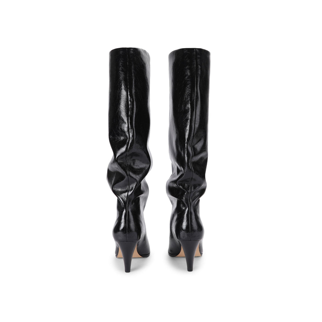 Edward Slouchy Boot in Black