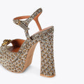 Chelsea Platform Peep beige