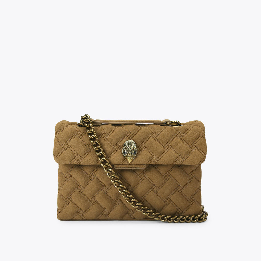Leather Kensington Bag tan