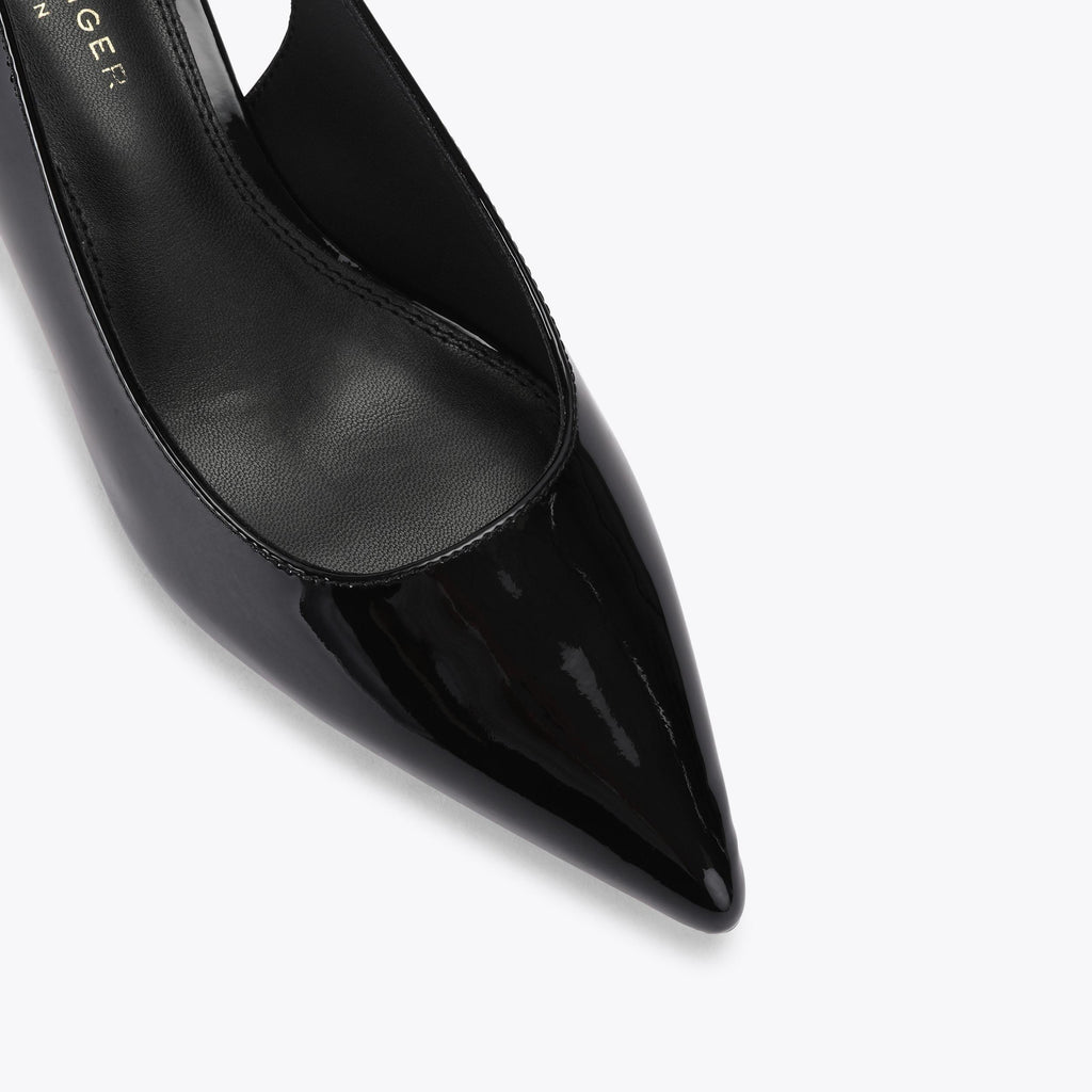 Stepney Sling Back Heel black