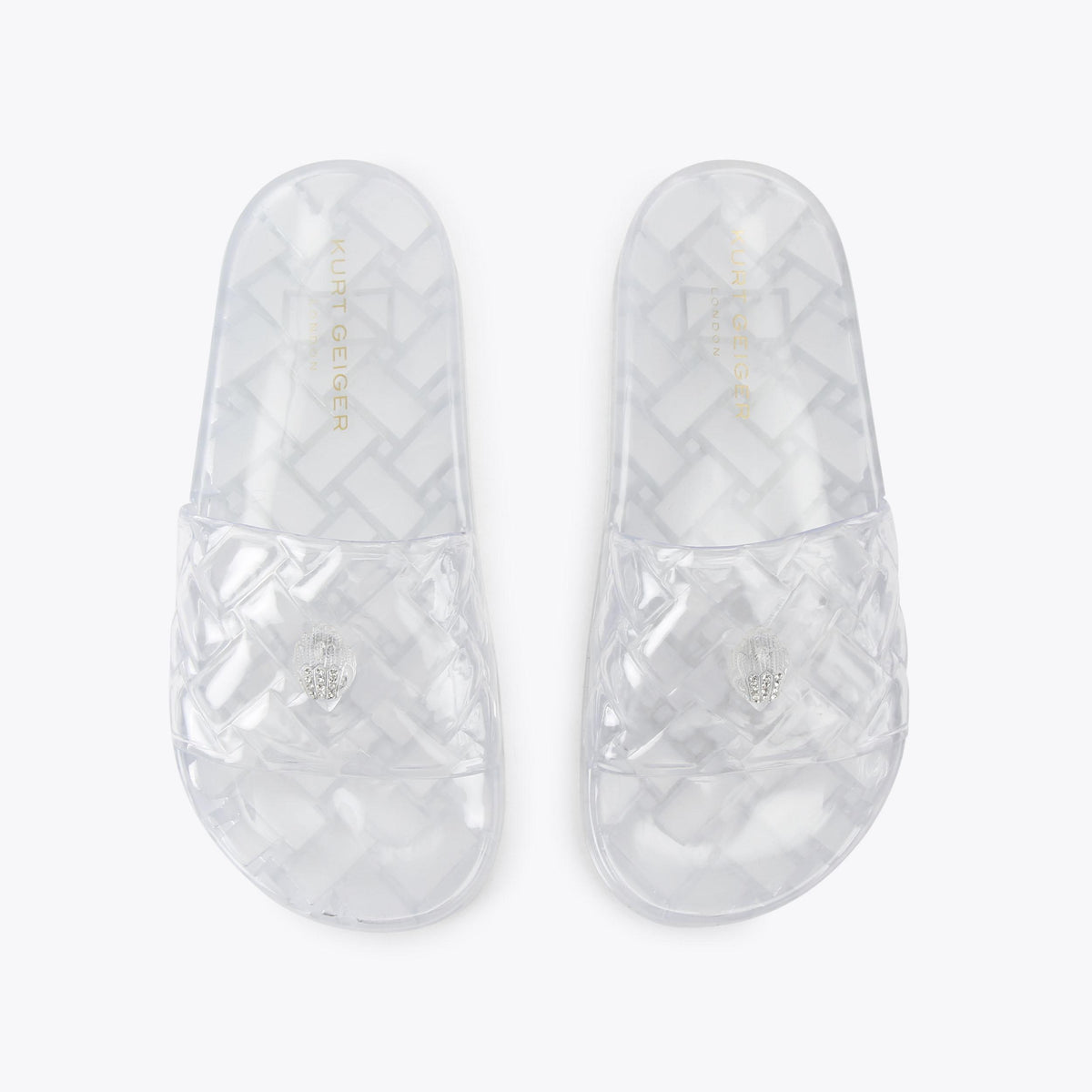 Meena Jelly Slide Sandals in Multi Colour