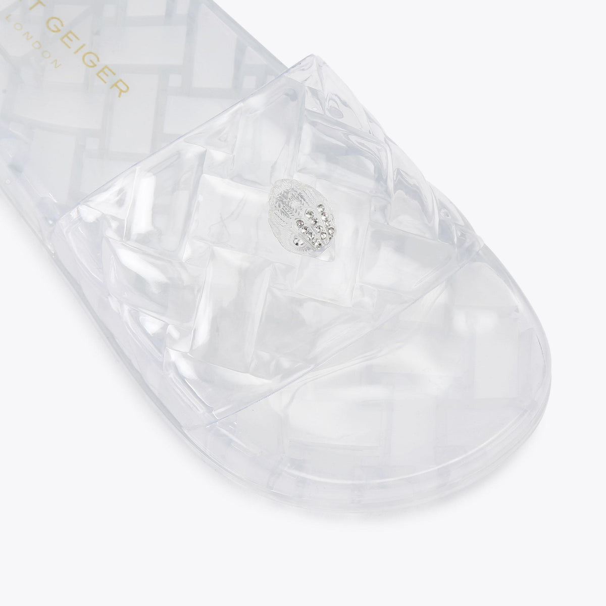 Meena Jelly Slide Sandals in Multi Colour