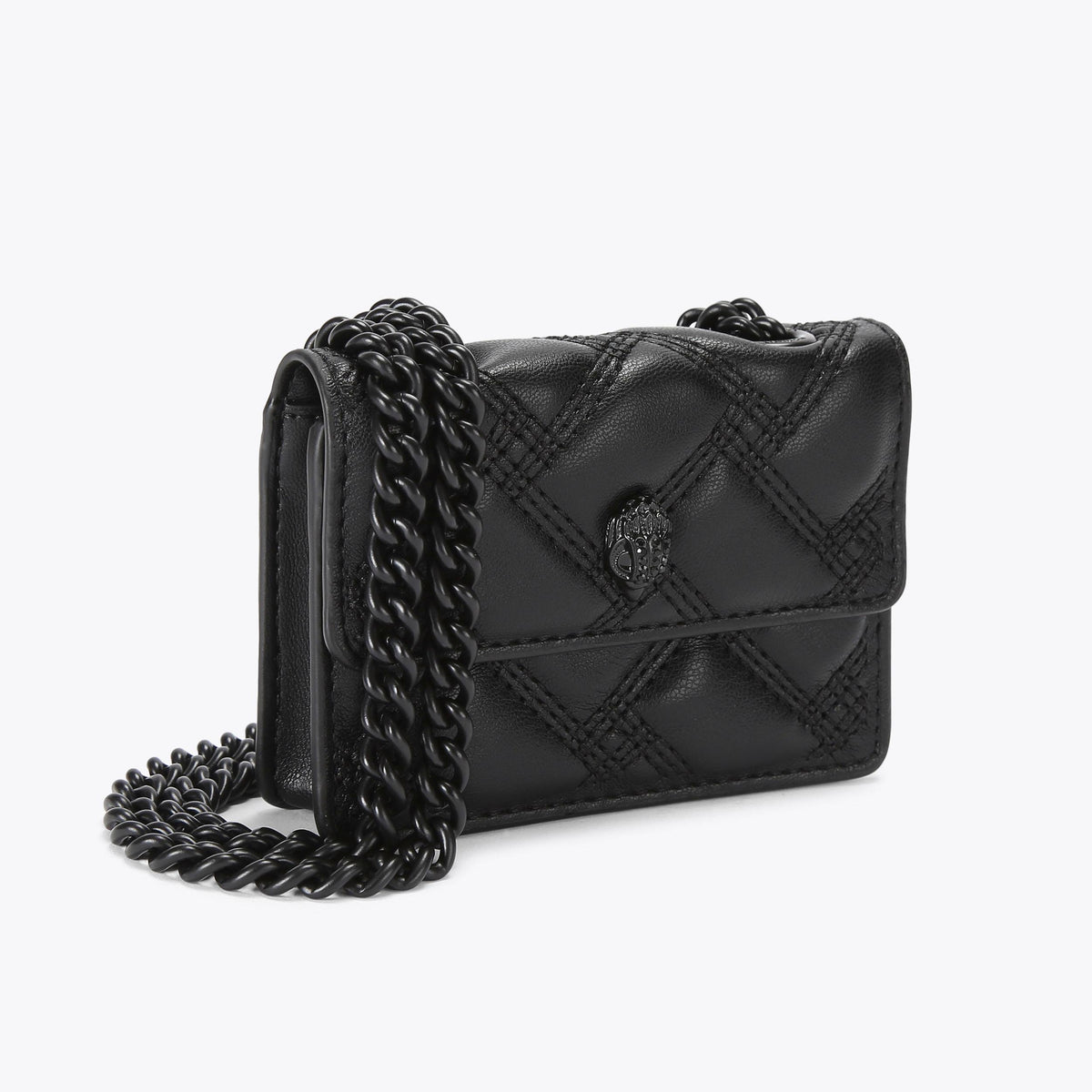 Micro Kensington Drench Shoulder Bag in Black