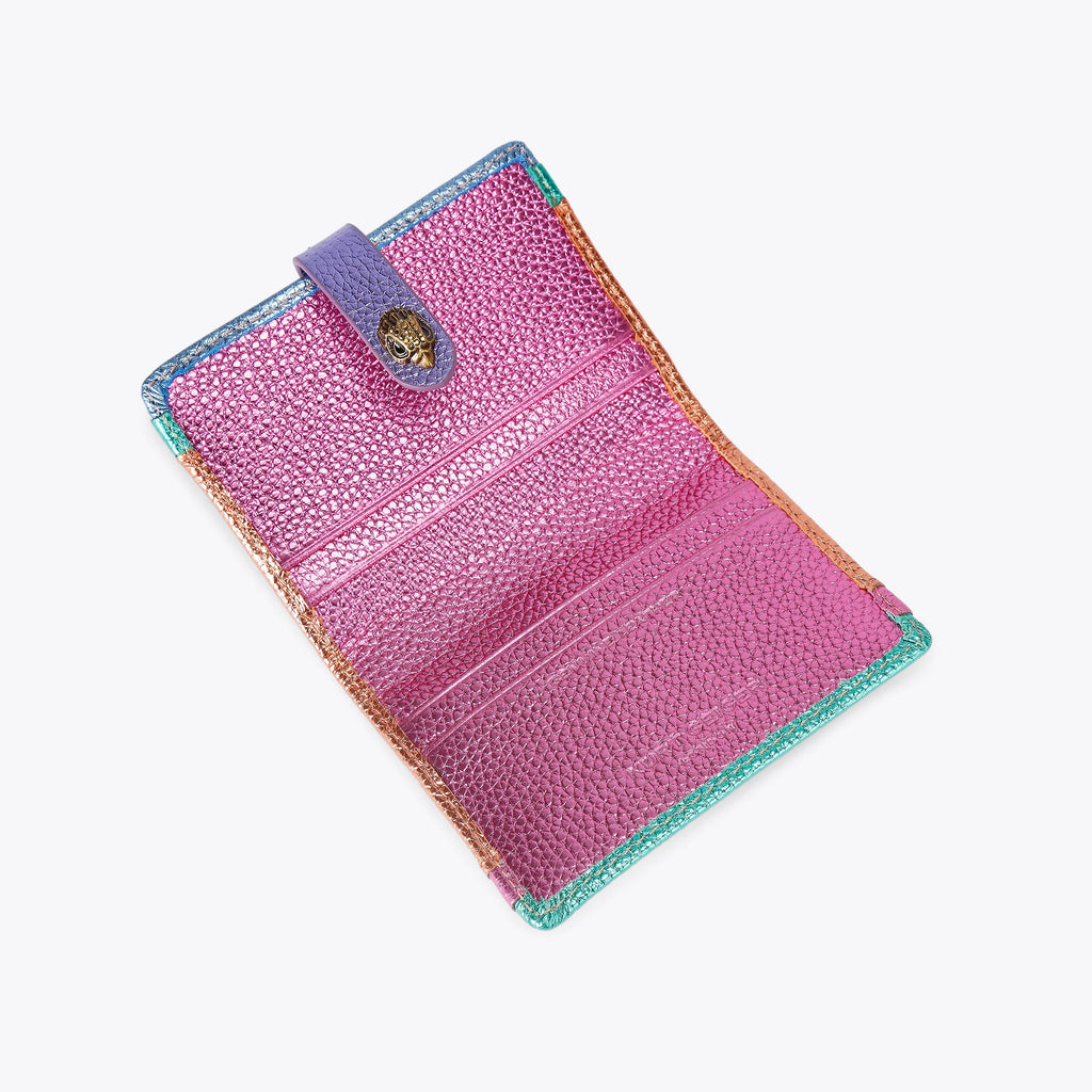Multi Card Kensington Holder in Multi Colour Leather