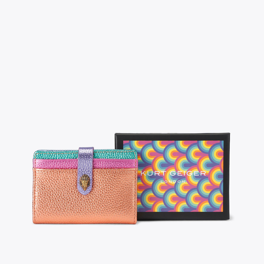 Multi Card Kensington Holder in Multi Colour Leather