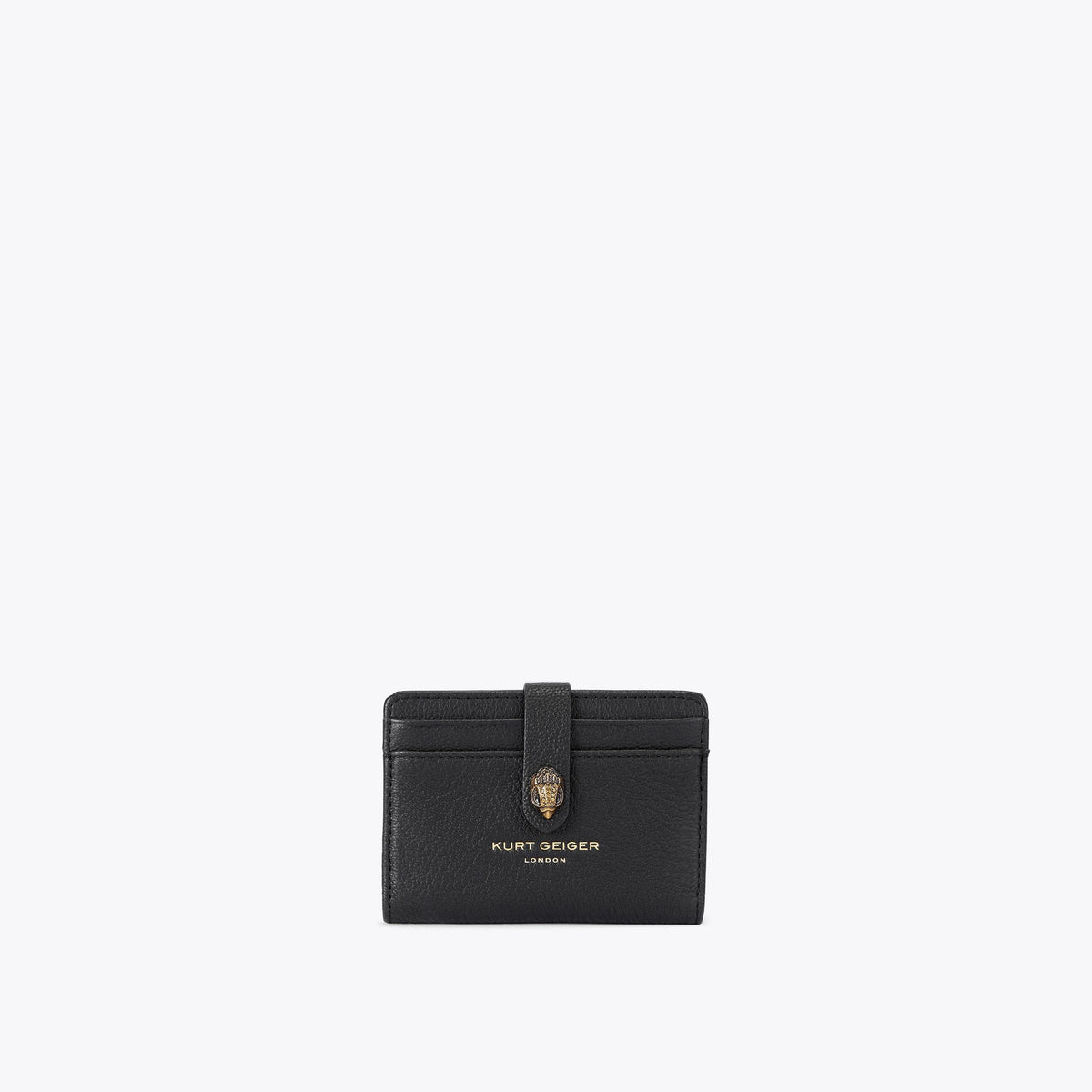 Multi Card Shoreditch Holder in Black Leather