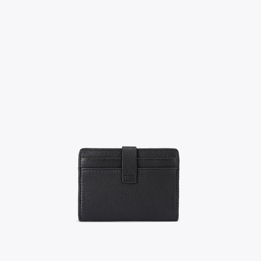 Multi Card Shoreditch Holder in Black Leather