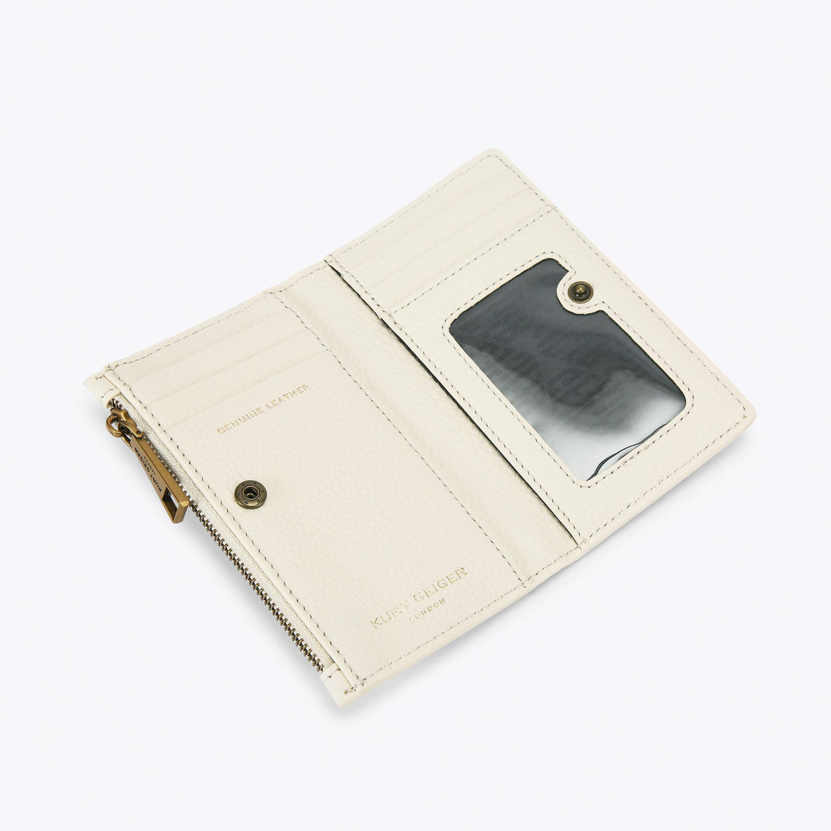 Pimlico Bifold Wallet in Bone Leather