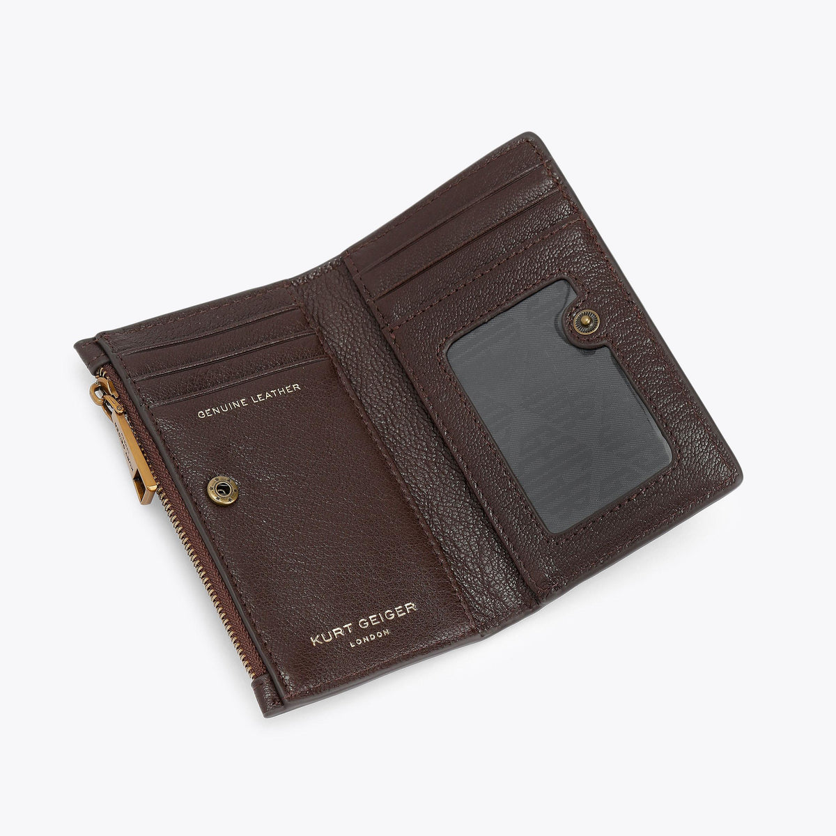 Pimlico Bifold Wallet in Dark Brown Leather