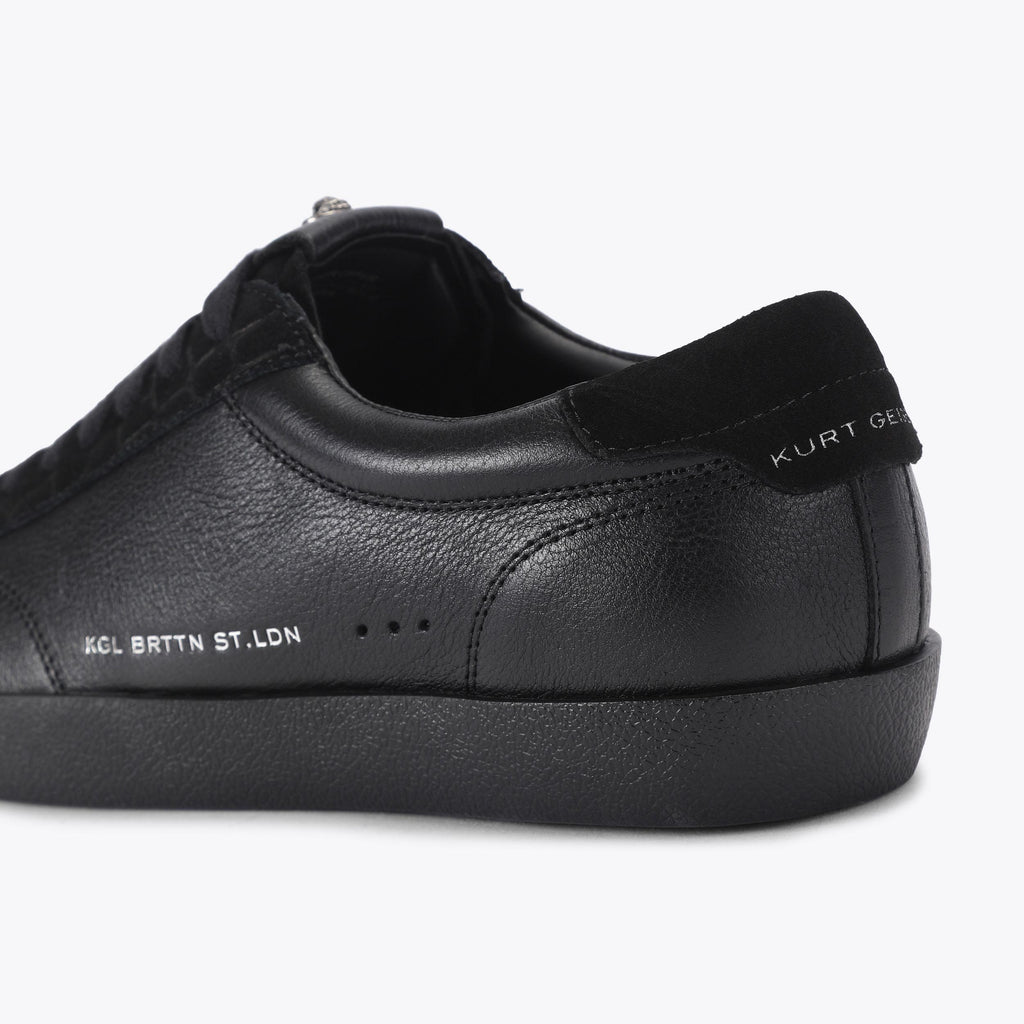 Strand Suede-Toe Sneaker in Black